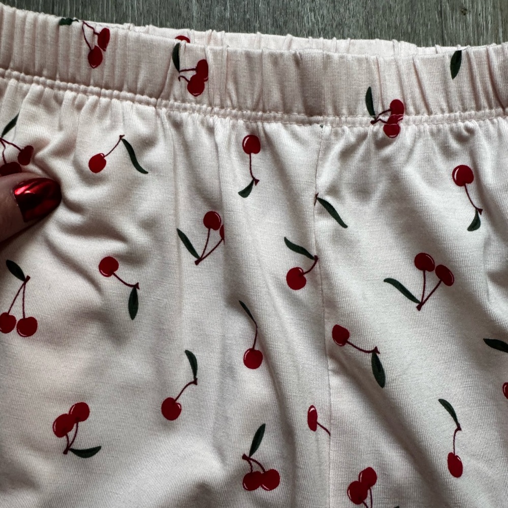 NWT Tommy John downtime pink cherries pajama pants size small - Picture 4 of 7